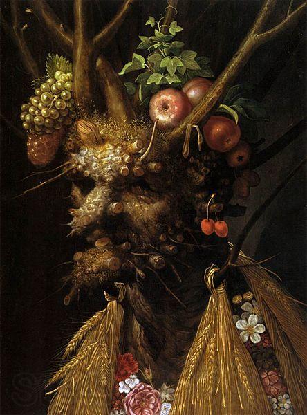 Giuseppe Arcimboldo The Four Seasons in one Head Germany oil painting art